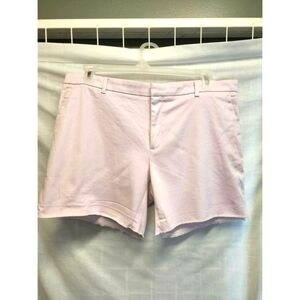 Banana Republic Lilac Women's Purple Walking Shorts Size 14 Slimming Sharp!
